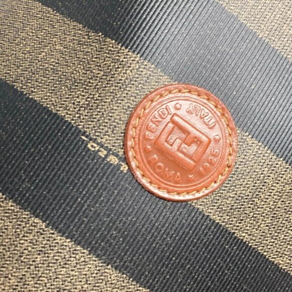 FENDI 2WAY Bag Shoulder Bag Crossbody Pecan Travel bag Duffle Bag - Picture 9 of 15